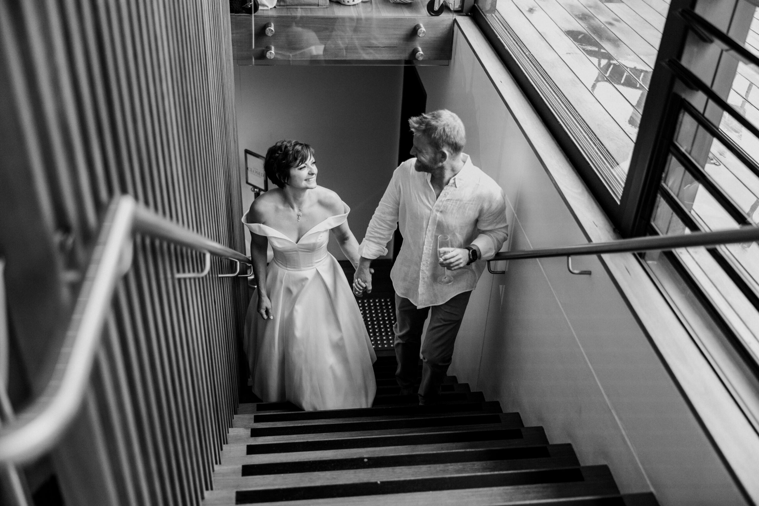 Bondi wedding photo tamarama surf life saving club mature age couple
