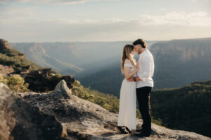 Blue Mountains surprise proposal Session engagement photo